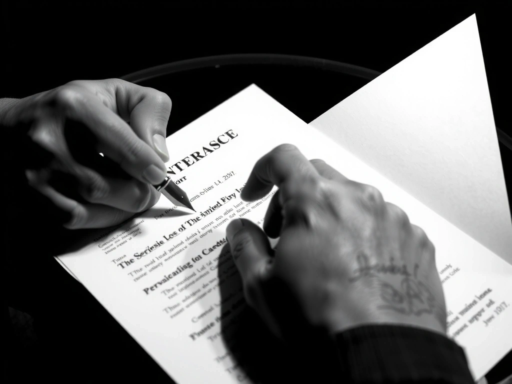 Contractual agreement visualization